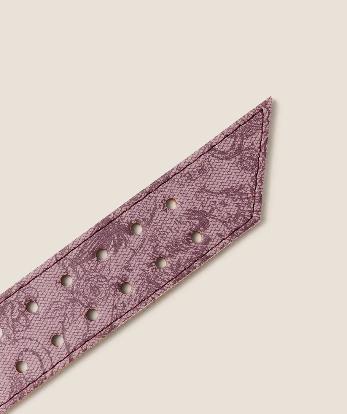 Lace Graphic Tapered Lifting Belt