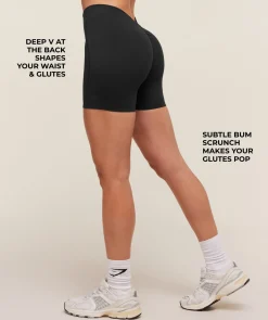 Lifting Dipped Waistband Shorts