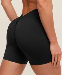 Lifting Dipped Waistband Shorts