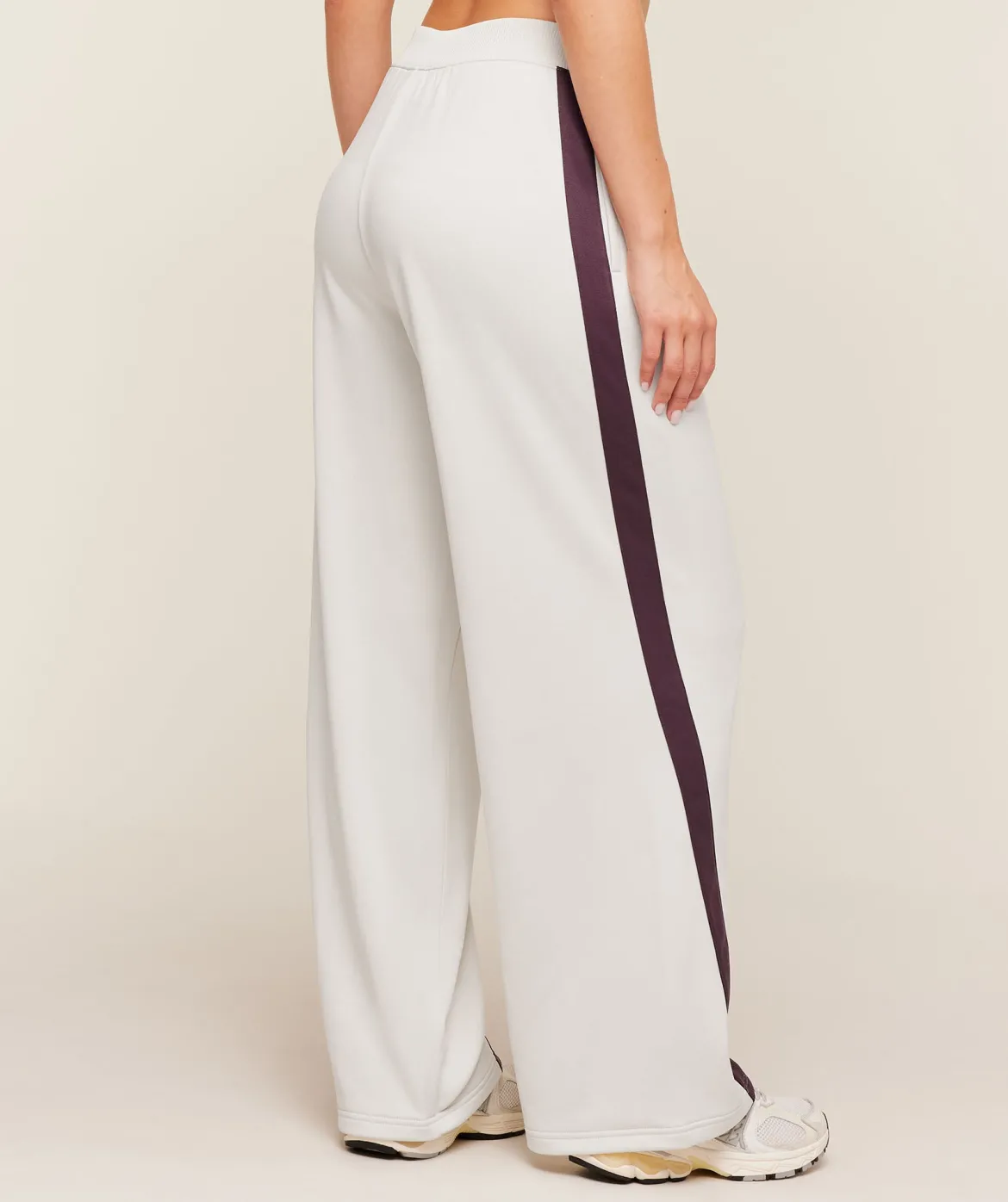 Lightweight Tricot Wide Leg Pants