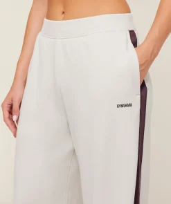Lightweight Tricot Wide Leg Pants