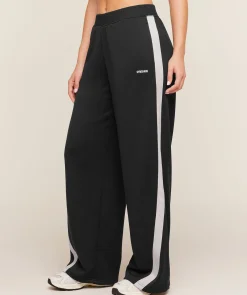 Lightweight Tricot Wide Leg Pants
