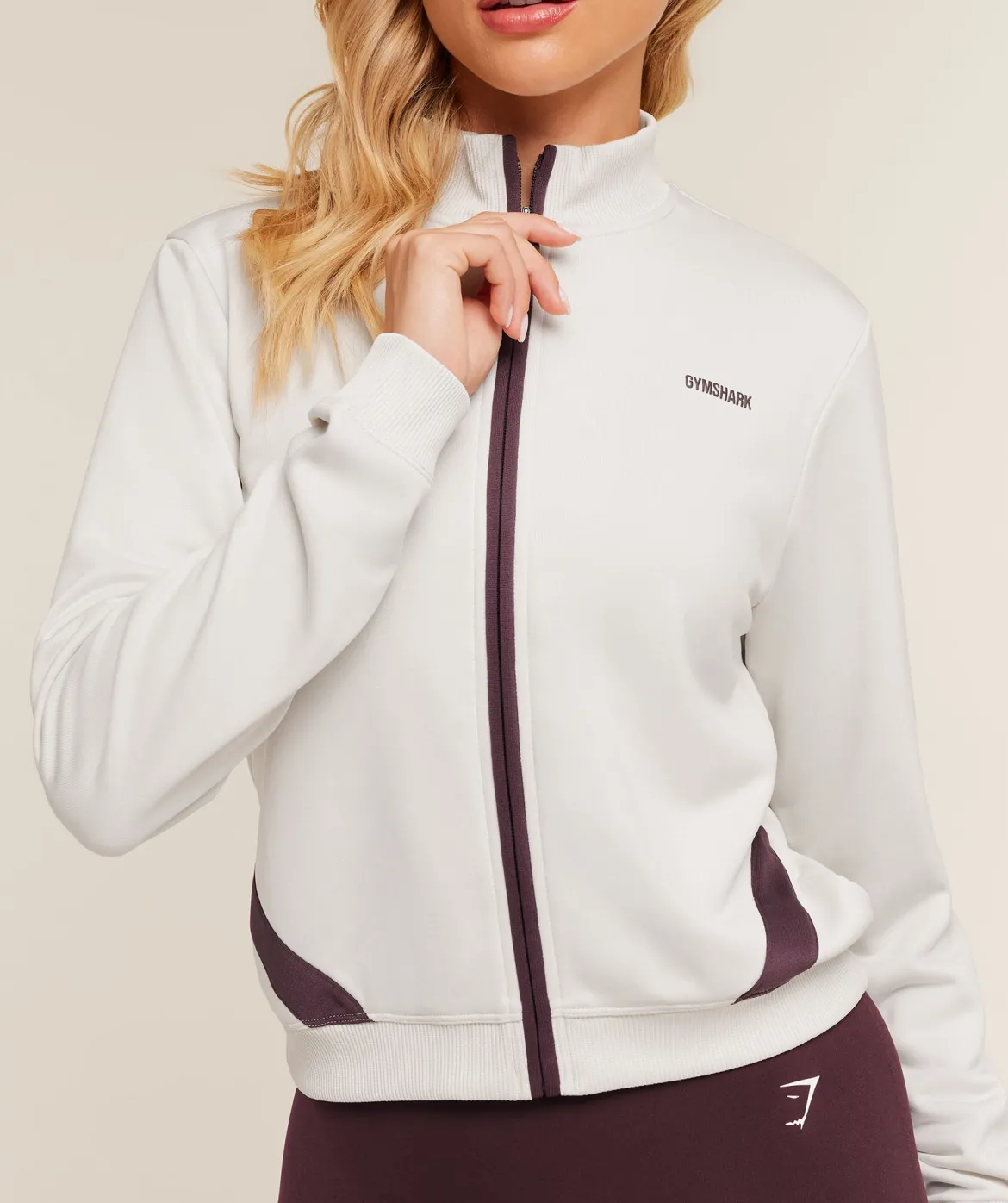 Lightweight Tricot Zip Through Jacket