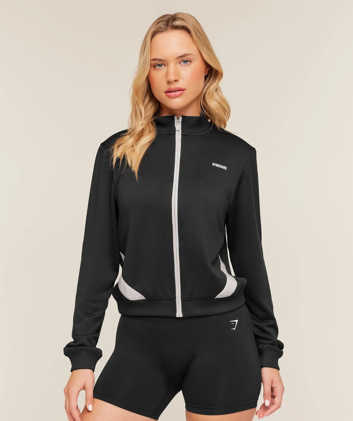 Lightweight Tricot Zip Through Jacket