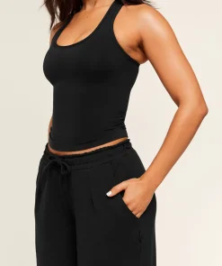 Lightweight Wide Leg Pant Short