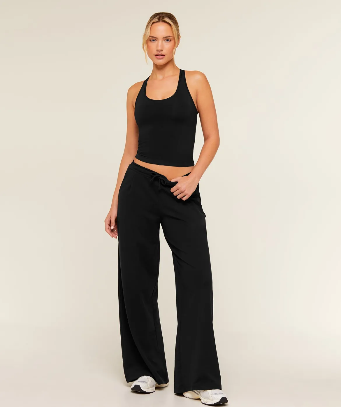 Lightweight Wide Leg Pants Regular