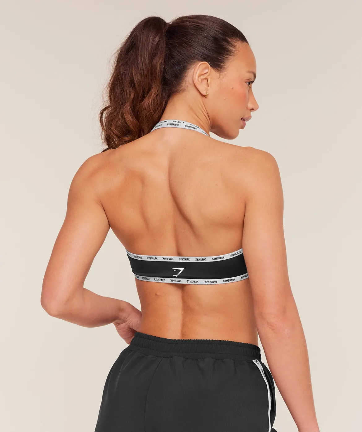 Micro Logo Clasp Minimal Bra