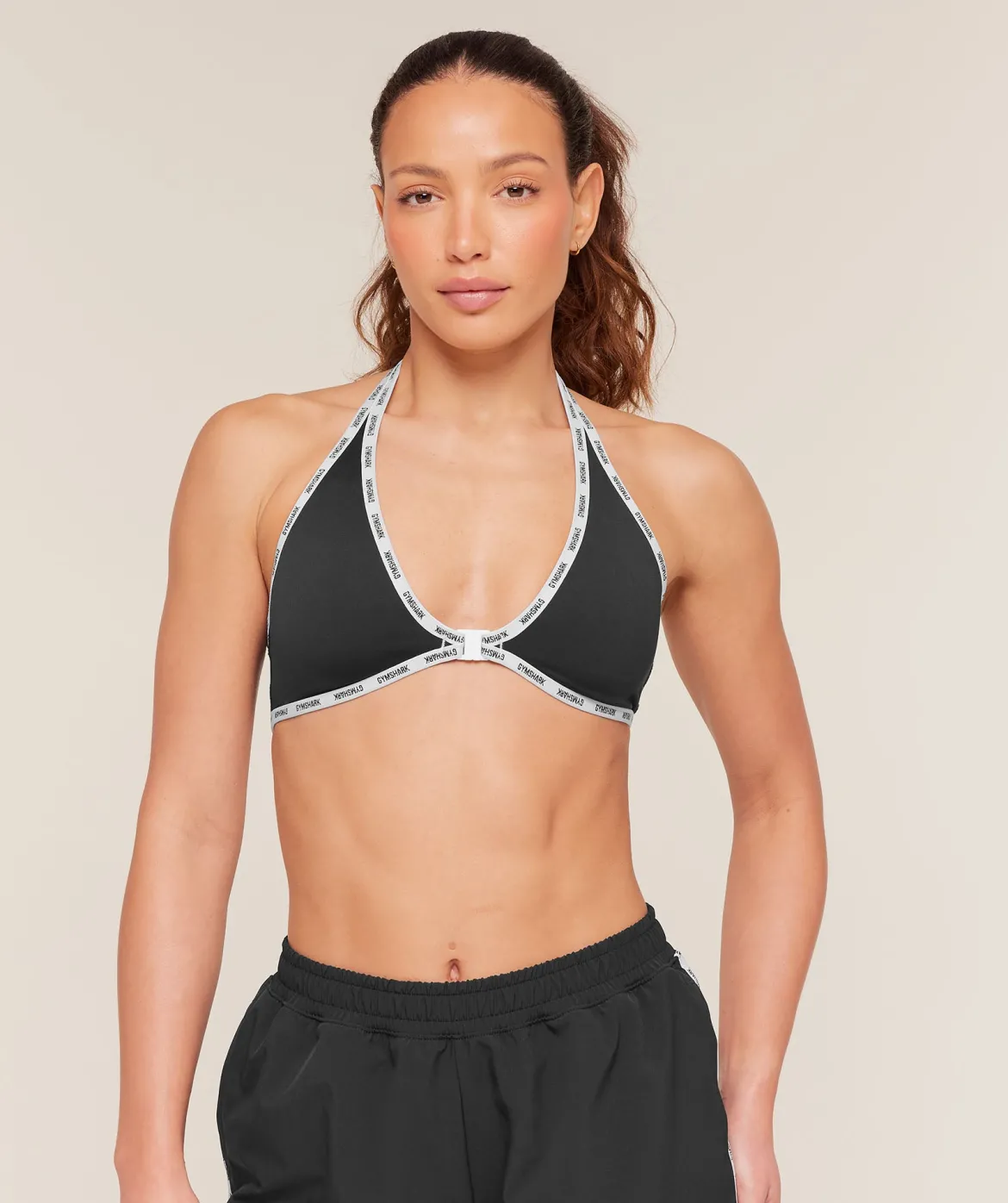 Micro Logo Clasp Minimal Bra