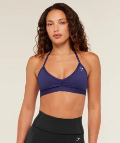 Minimal Halterneck Sports Bra