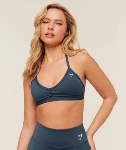 Minimal Halterneck Sports Bra