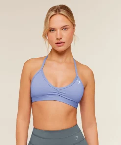 Minimal Halterneck Sports Bra