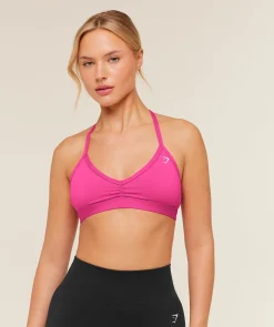 Minimal Halterneck Sports Bra