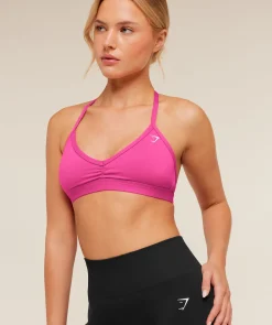 Minimal Halterneck Sports Bra