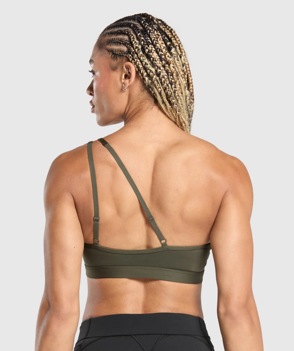 One Shoulder Sports Bra