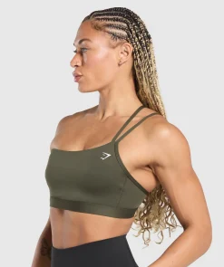 One Shoulder Sports Bra