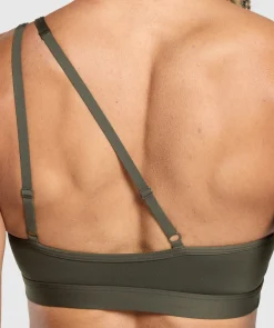 One Shoulder Sports Bra