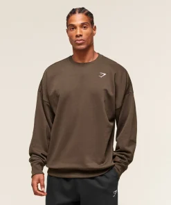 Oversized Crest Crew
