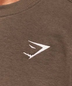 Oversized Crest Crew