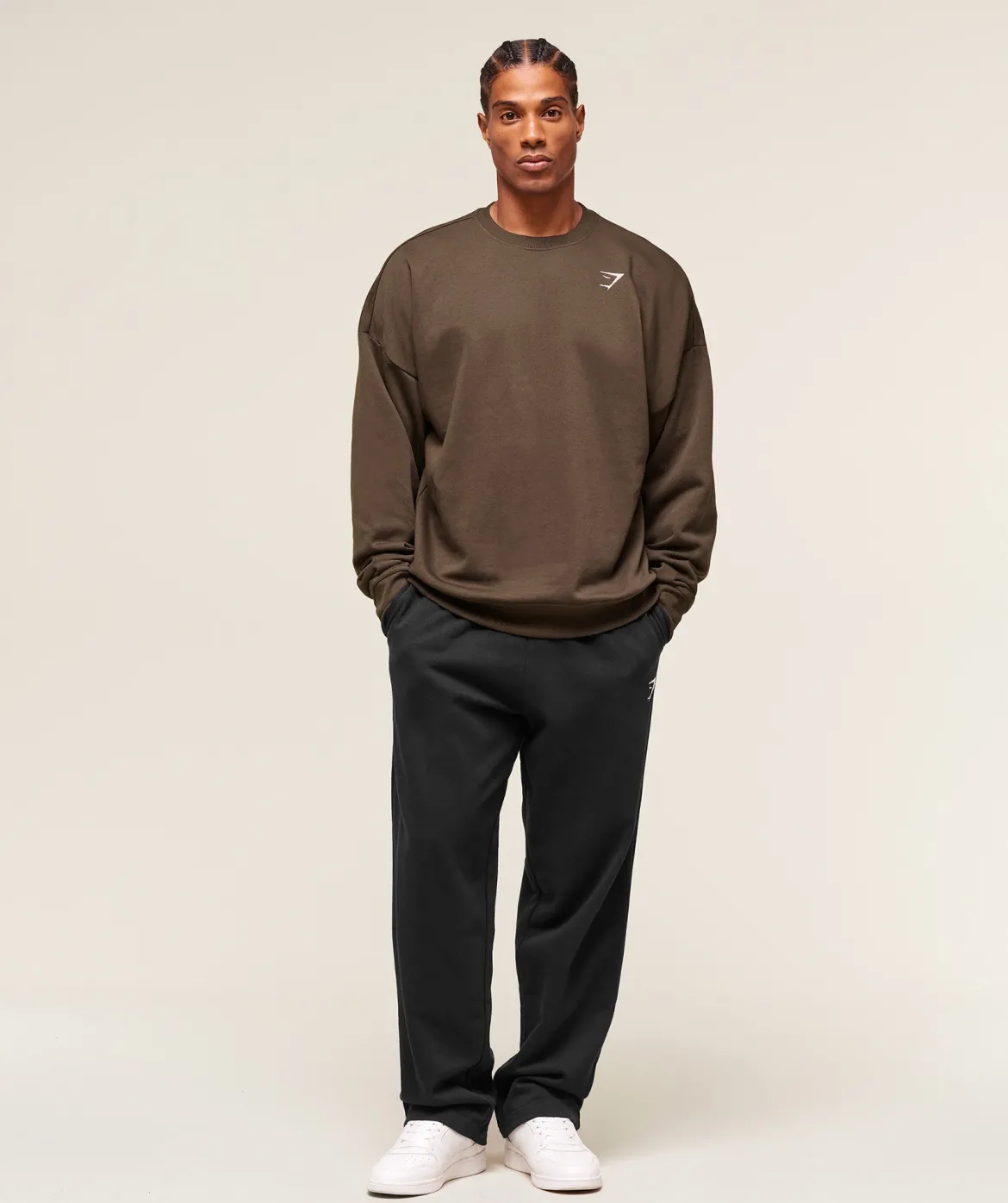 Oversized Crest Crew