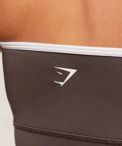 Piping Bandeau With Shelf