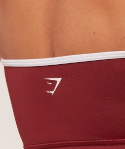 Piping Bandeau With Shelf