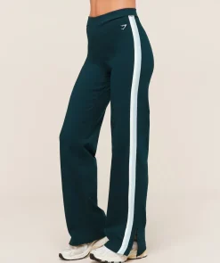 Piping Wide Leg Pants