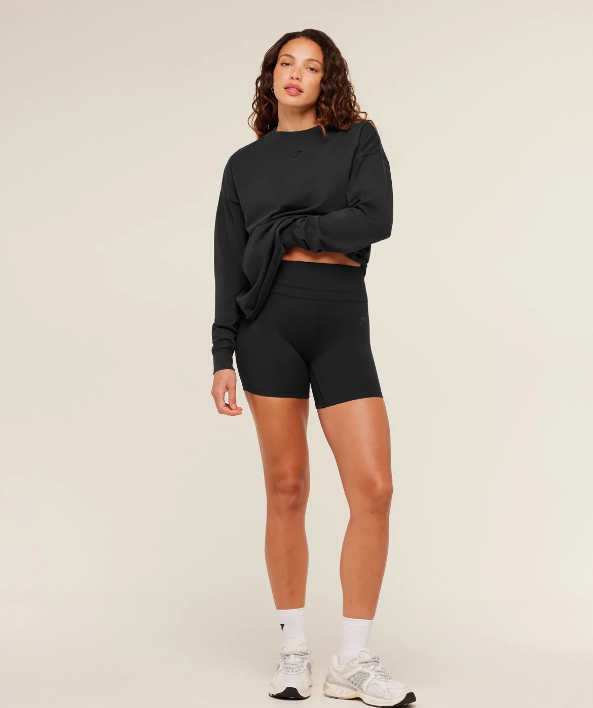 Power Washed Long Sleeve Top