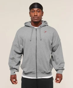 Power Zip Up Hoodie