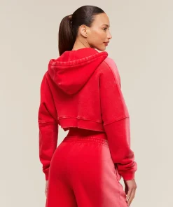 Pump Washed Zip Through Hoodie