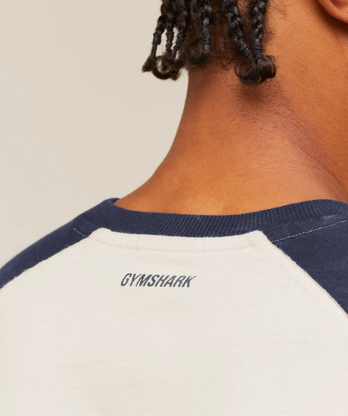 Retro Collegiate 3/4 Sleeve T-Shirt