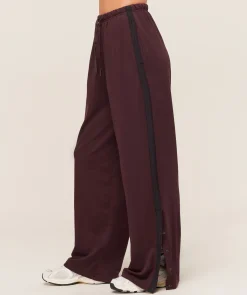 Retro Stripe Snap Pants