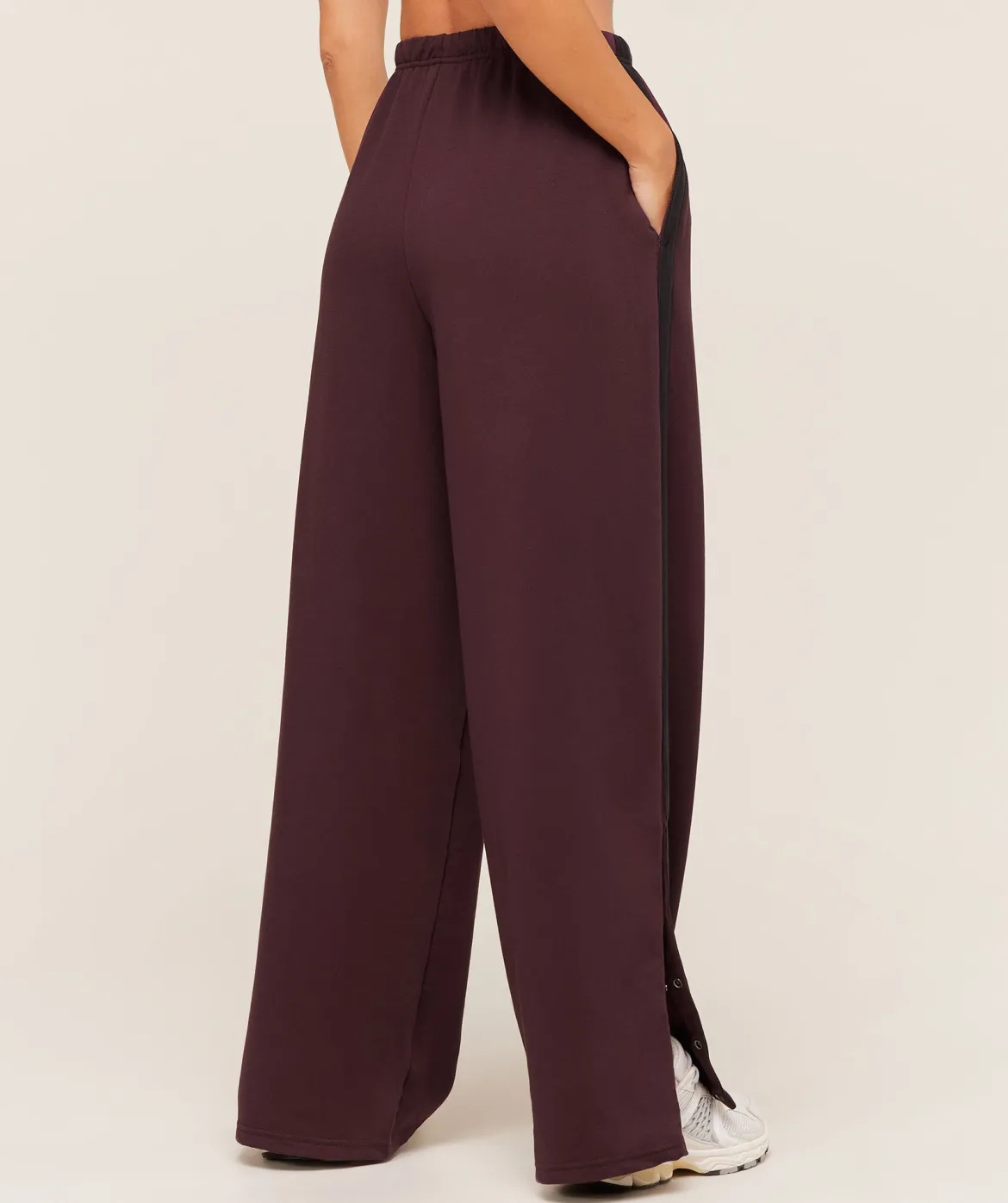 Retro Stripe Snap Pants