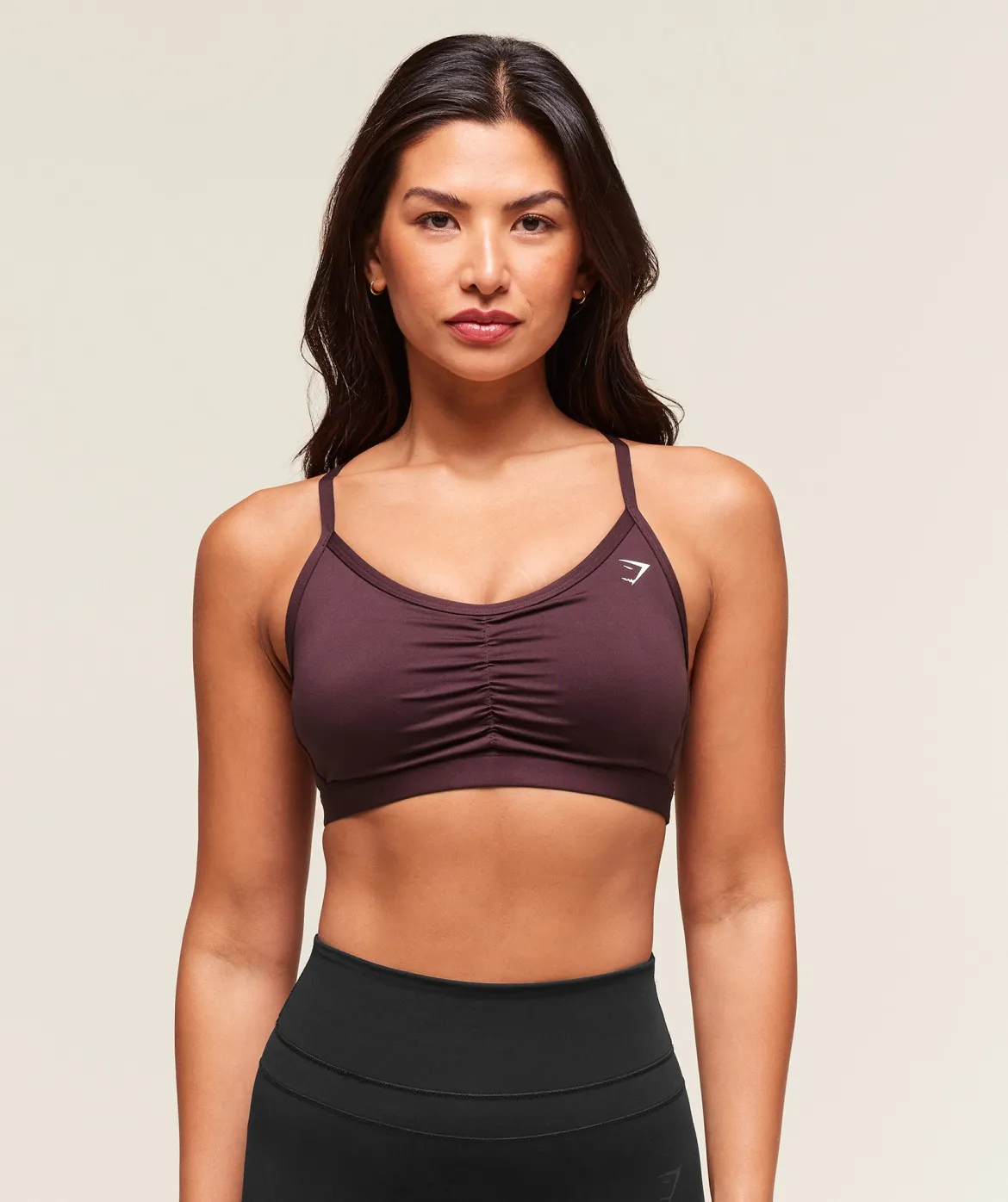 Ruched Sports Bra