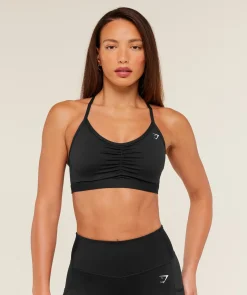 Ruched Sports Bra