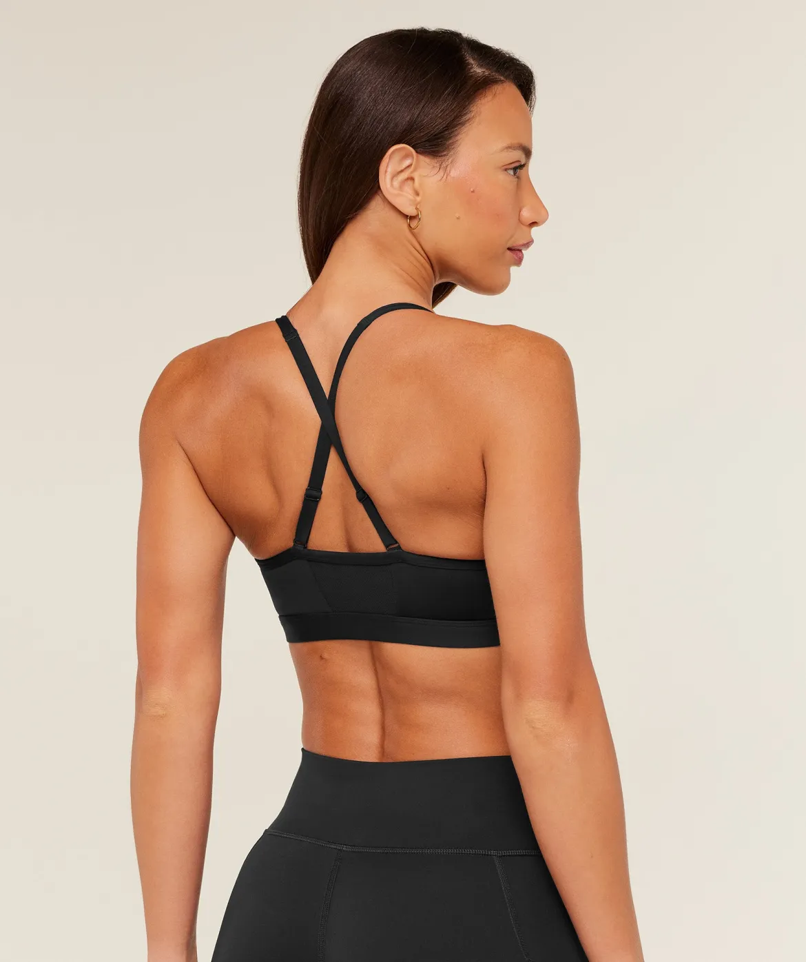 Ruched Sports Bra