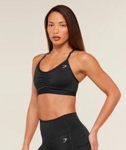 Ruched Sports Bra