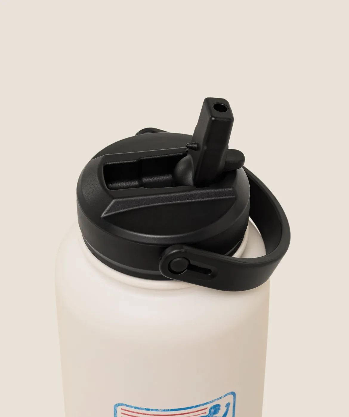 Run Club Graphic Metal 1L w Straw Bottle