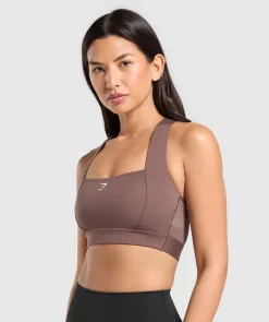 Square Neck Sports Bra