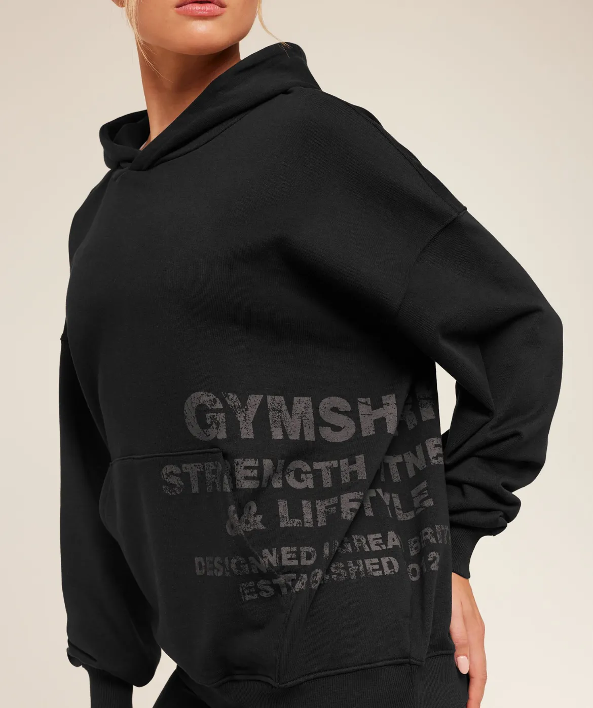Stacked Graphic Hoodie