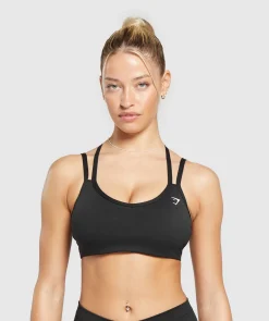 Strap Feature Sports Bra
