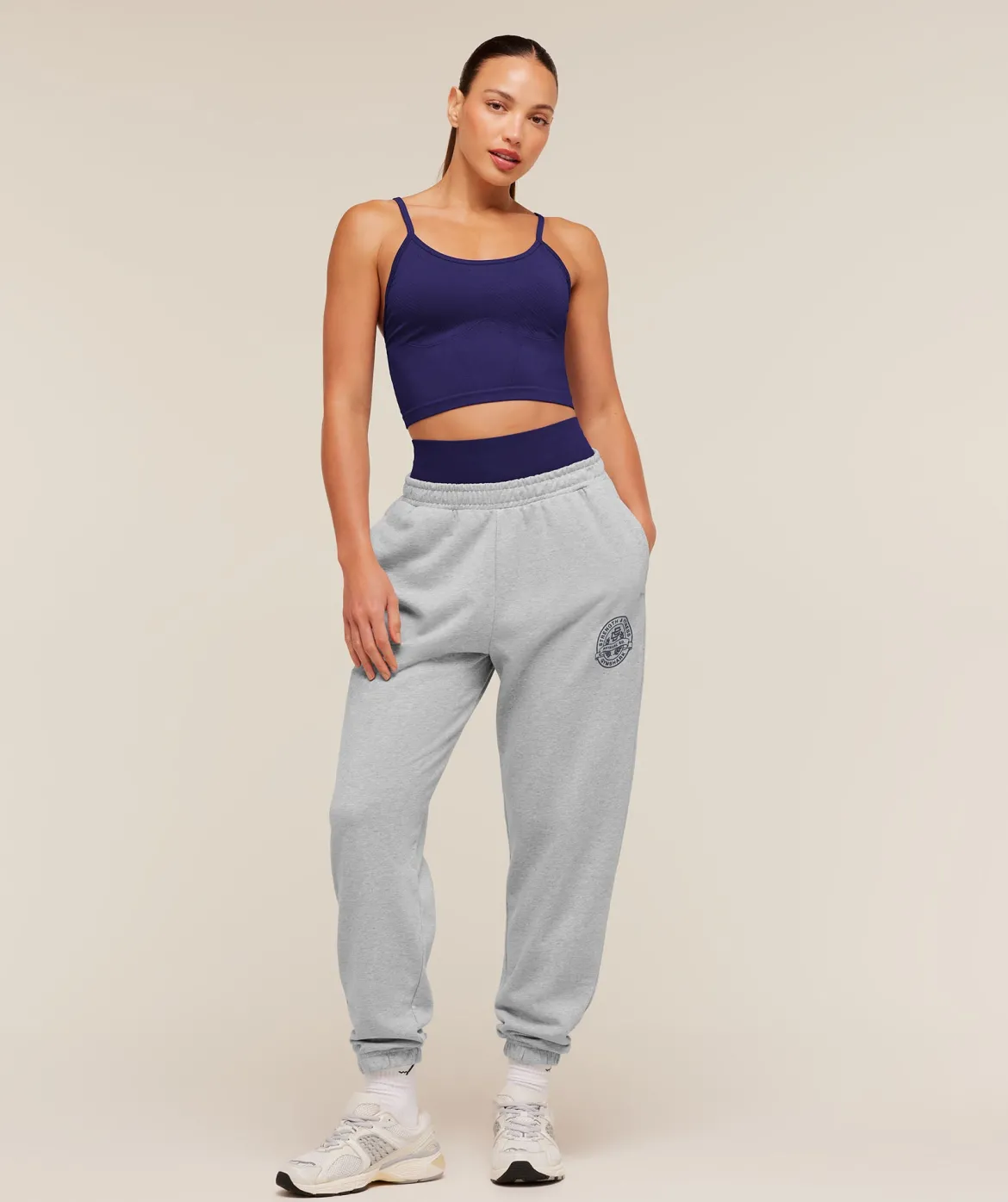 Strength and Fitness Crest Graphic Joggers