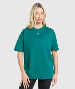 Trace Graphic Oversized T-Shirt