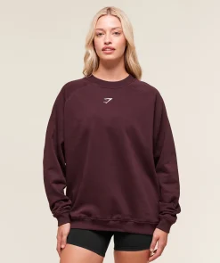 Training Oversized Fleece Sweatshirt