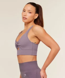 Twist Front Sports Bra