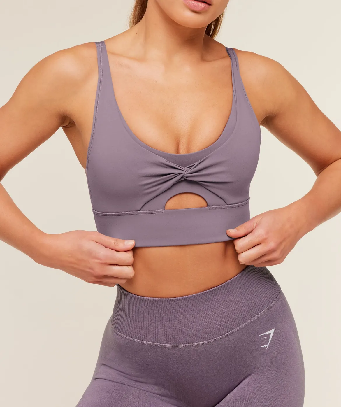 Twist Front Sports Bra