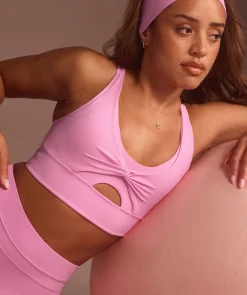 Twist Front Sports Bra
