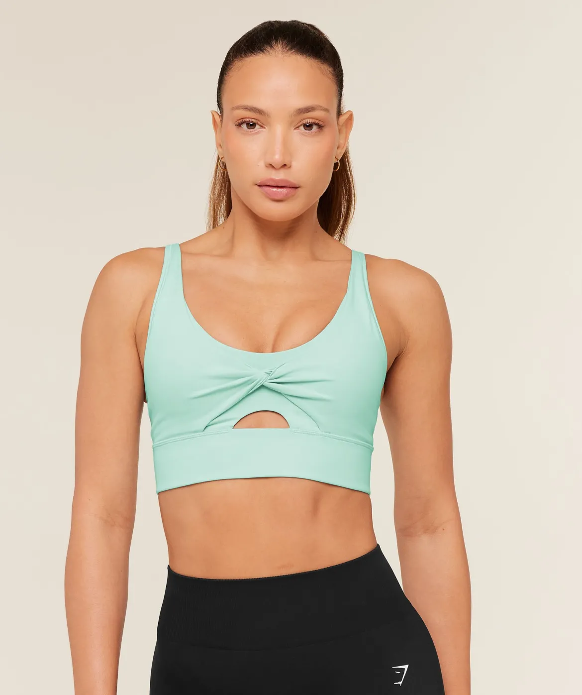 Twist Front Sports Bra
