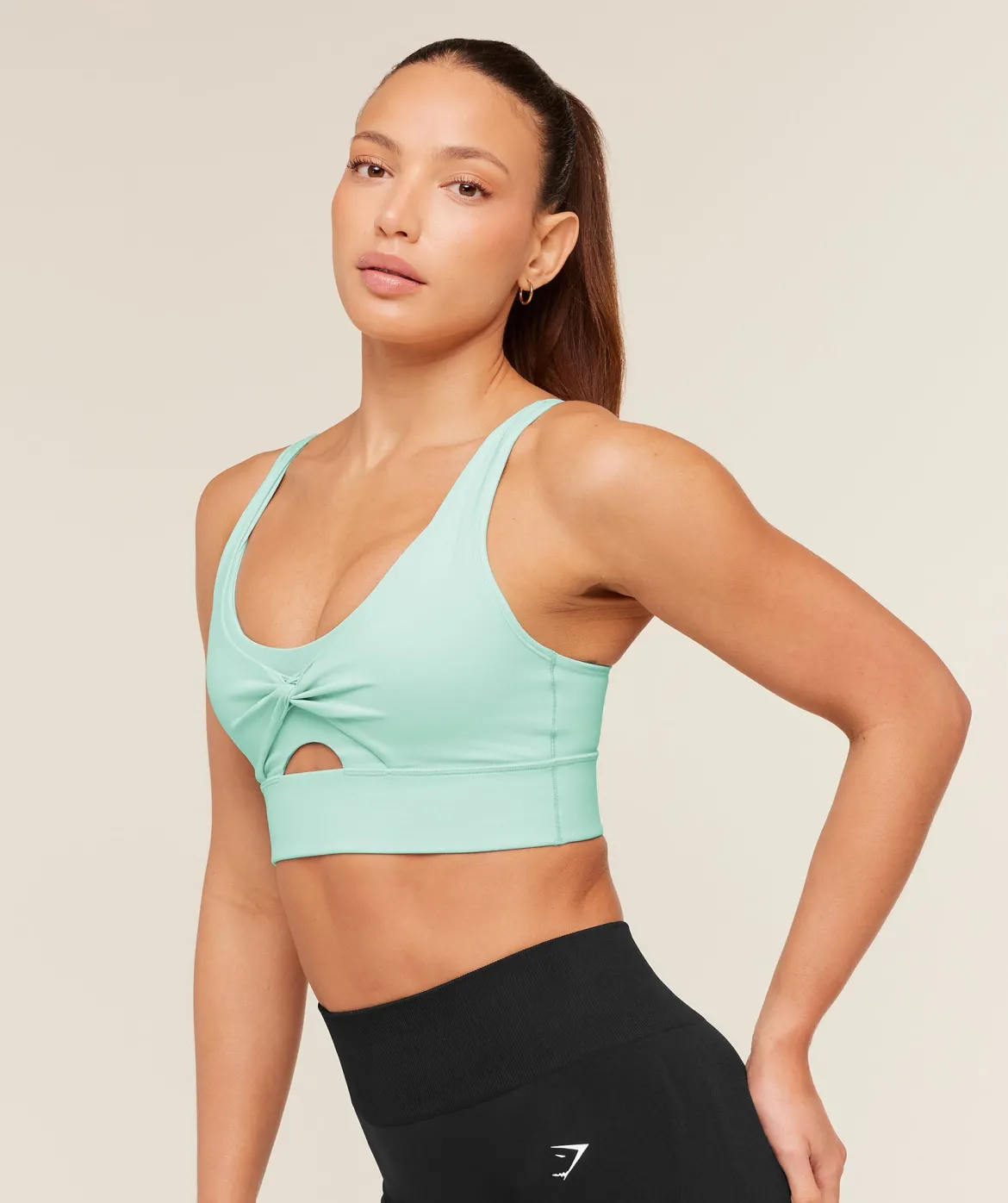 Twist Front Sports Bra