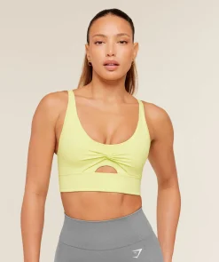 Twist Front Sports Bra
