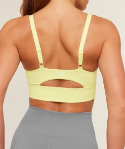 Twist Front Sports Bra
